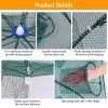 Foldable Fishing Bait Net Trap Crab Net Shrimp Fish Cast Dip Cage