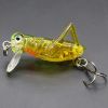 Fishing Bionic Grasshopper Lure; Wobbler Hard Bait For Freshwater 3g/0.11oz 35mm/1.38in